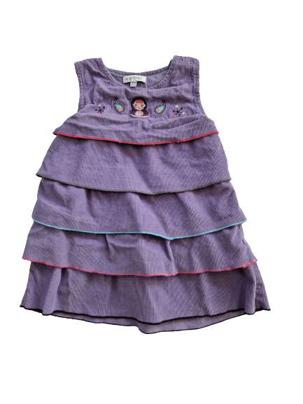 Robe violette 12 mois