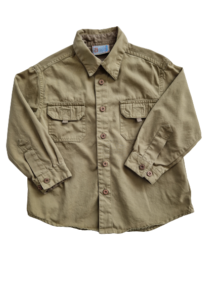 Chemise kaki 24 mois
