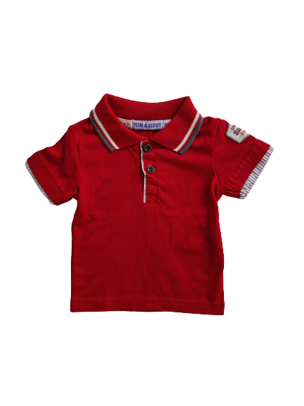 Polo rouge 3 mois