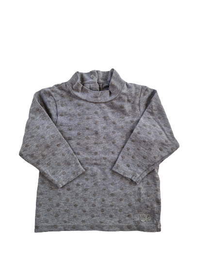 Sous-pull gris 9 mois