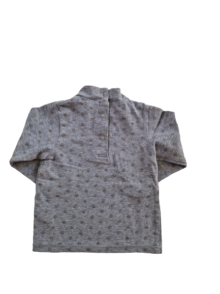 Sous-pull gris 9 mois