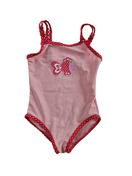 Maillot de bain rose 18 mois