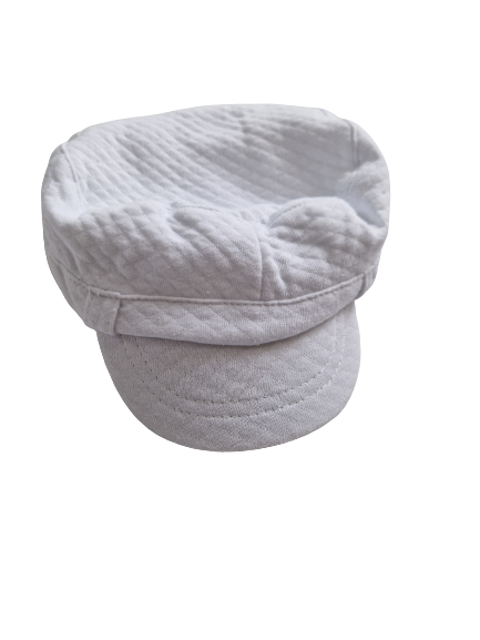 Casquette blanche 6-9 mois