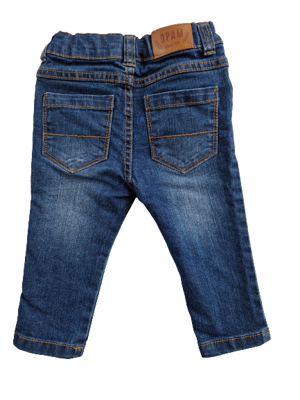 Jean bleu 12 mois