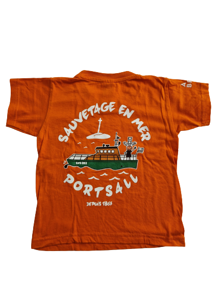 Tee-shirt orange 3-4 ans