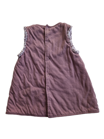Robe violette 6 mois