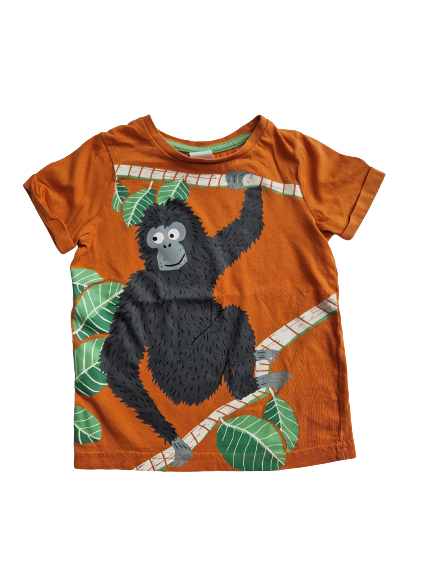 Tee-shirt orange 4 ans