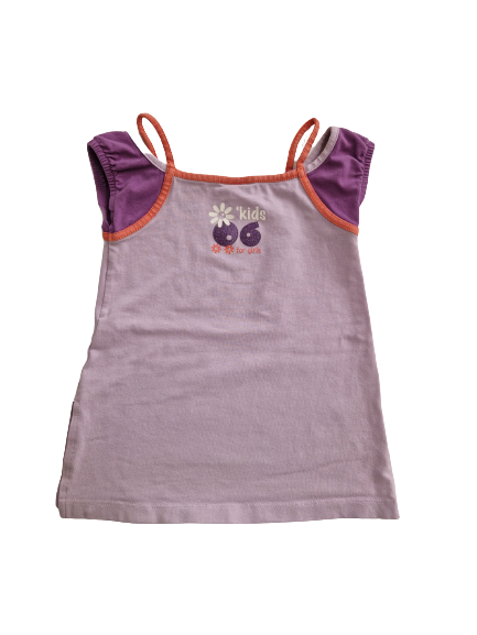 Tee-shirt violet 3 ans