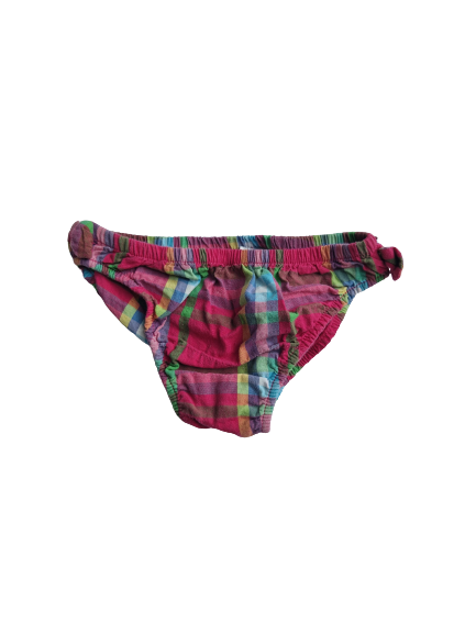 Culotte de bain rose rayée 18 mois