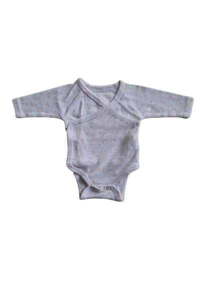 Body blanc imprimé naissance