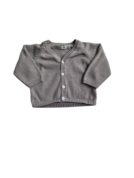 Gilet gris 3 mois