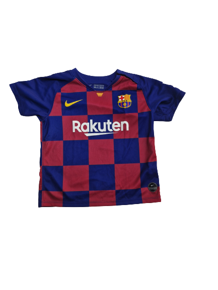 Tee-shirt bleu FCB 3-4 ans
