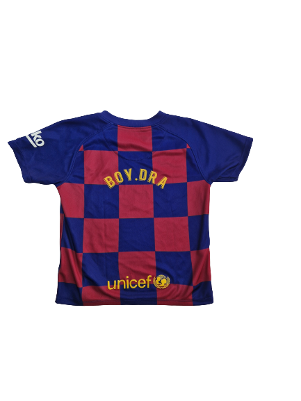 Tee-shirt bleu FCB 3-4 ans