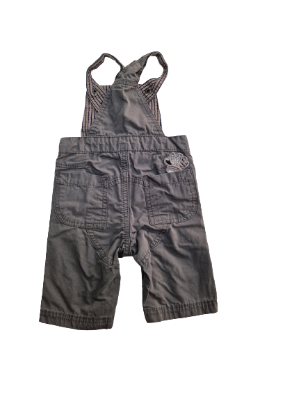 Salopette longue grise 3 mois