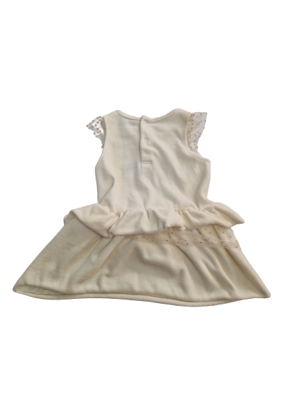 Robe crème Minnie 12 mois