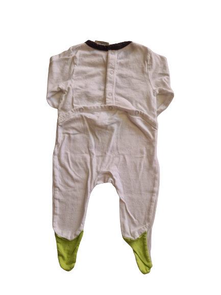 Pyjama blanc 1 mois