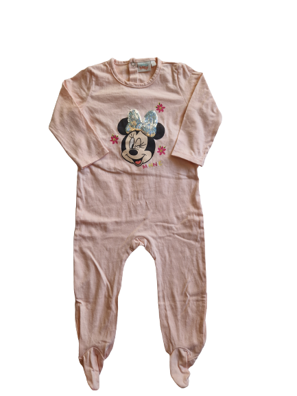 Pyjama rose Minnie 9 mois