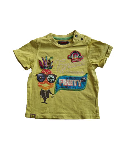 Tee-shirt vert anis 18 mois