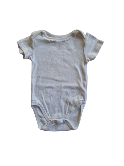 Lot de deux bodys rose et blanc 3 mois