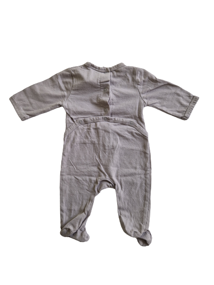Pyjama gris 1 mois