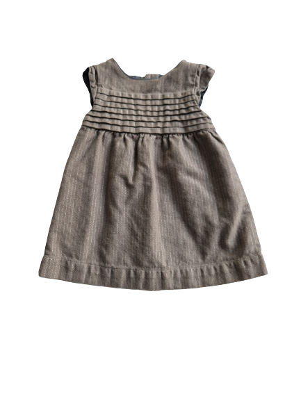 Robe grise fil argenté 3 mois