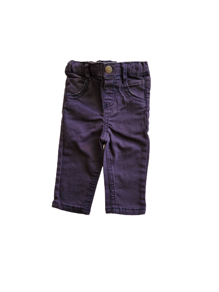 Pantalon bleu foncé 3-6 mois