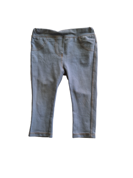 Tregging bleu ciel 12 mois