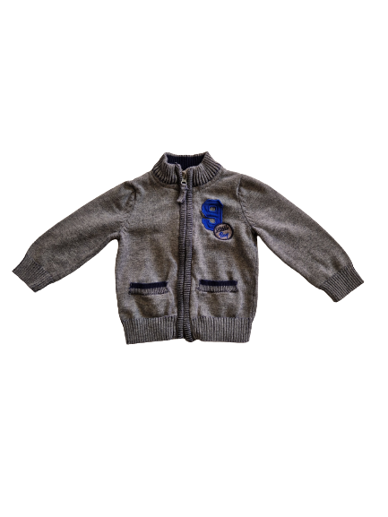 Gilet gris 3 mois