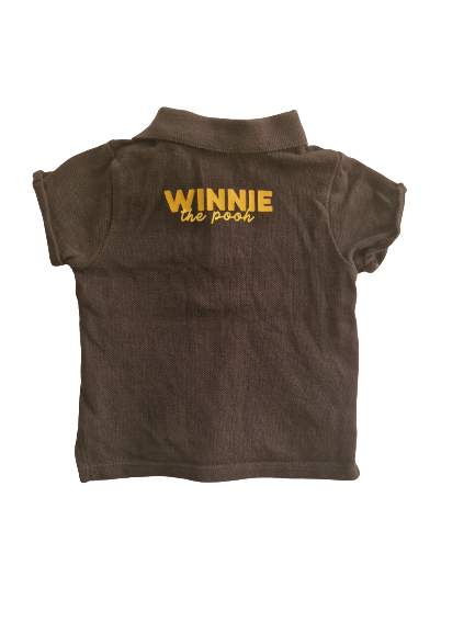 Polo noir Winnie 3 mois