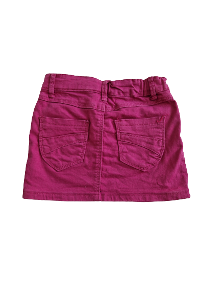 Jupe fuchsia taille ajustable 3 ans