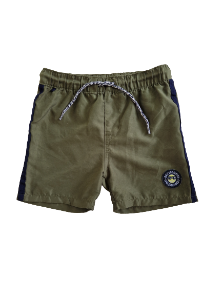 Short de bain Kaki 3-4 ans