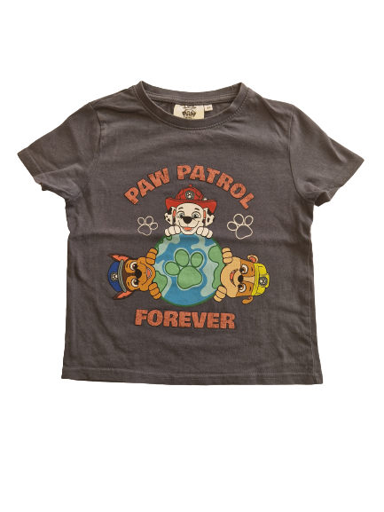 Tee-shirt bleu Paw Patrol 4 ans