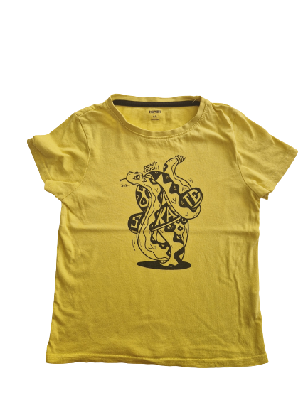 Tee-shirt jaune 6 ans