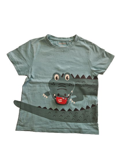 Tee-shirt bleu 6 ans