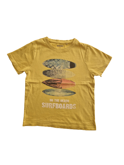 Tee-shirt jaune 6 ans