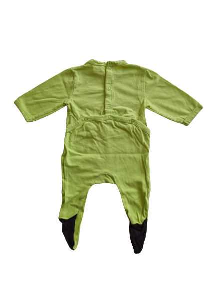 Pyjama vert anis 1 mois