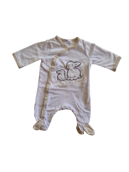 Pyjama écru naissance