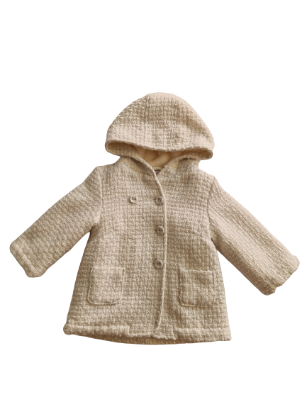 Manteau écru 18 mois