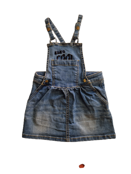 Robe en jean à bretelles 24 mois