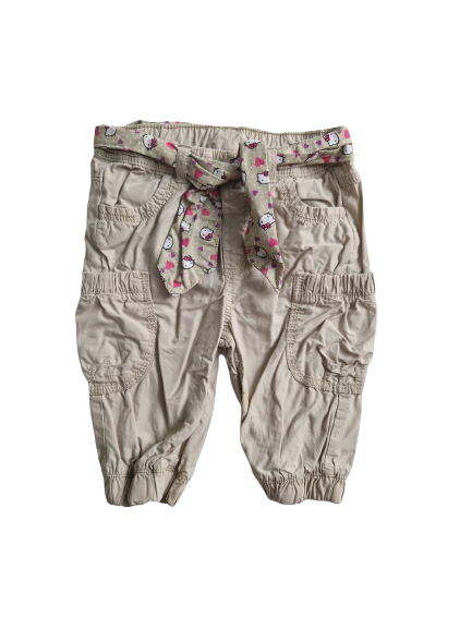 Pantalon écru Hello kitty 24 mois