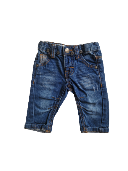 Jean bleu délavé 3 mois