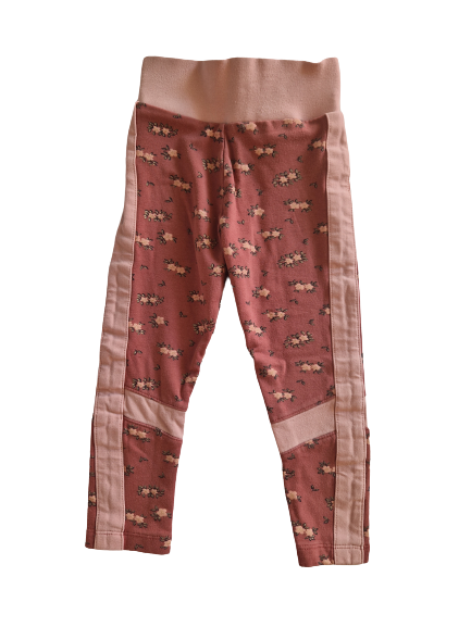 Jogging rose imprimé fleurs 24 mois-3 ans