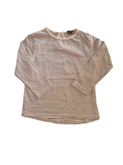 Tee-shirt rayé manches longues 24 mois