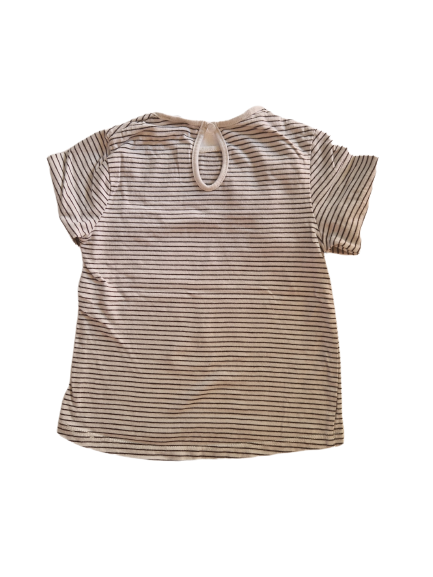Tee-shirt rayé manches longues 24 mois