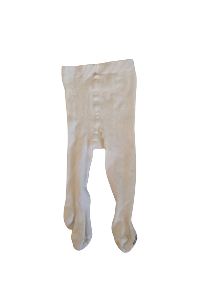 Collant blanc 6-9 mois