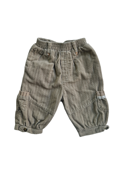 Pantalon marron en velours 6 mois