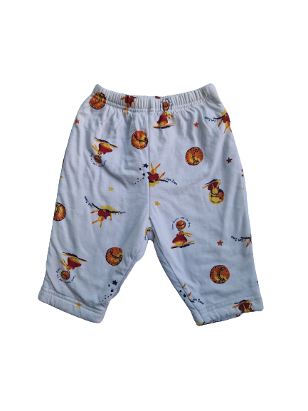 Pantalon écru doublé  6 mois