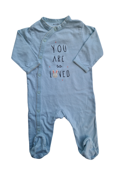 Pyjama bleu ciel 6 mois