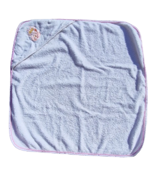 Cape de bain blanche 80x80