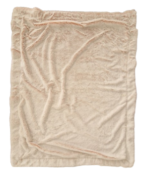 Couverture rose 75x100